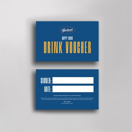 Barbaras Birmingham Vouchers / Shot Cards